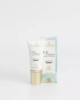 LA BONNE Антивозрастной солнцезащитный крем для лица с фактором защиты SPF 30 UVA+UVB, 40 г, р. Безразмера, цвет Без цвета