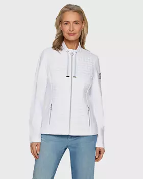 Легкая куртка с воротником-стойкой