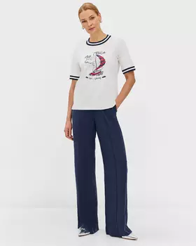 Легкие брюки из 100% тенсела