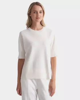 Легкий трикотажный пуловер из вискозы