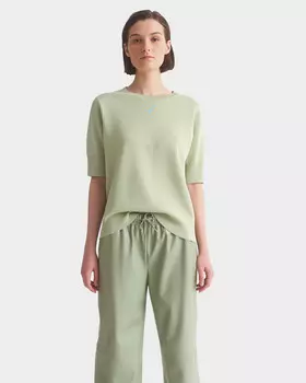 Легкий трикотажный пуловер из вискозы