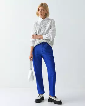 Lia Berti джинсы, р. 48, цвет Синий