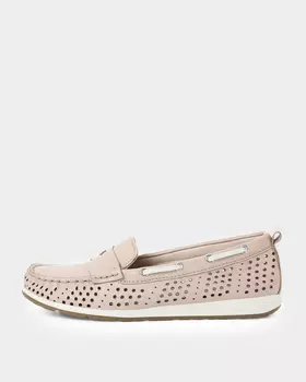 Лоферы из натуральной кожи с мягкой подкладкой и адаптивной стелькой