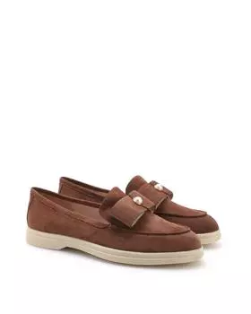 Лоферы, р. 36, цвет Коричневый