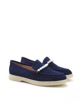 Лоферы, р. 39, цвет Синий