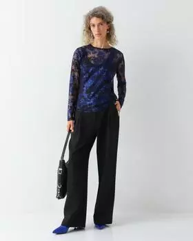 Лонгслив, р. 46, цвет Синий