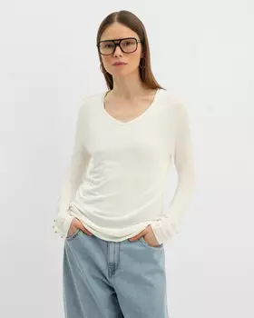 Лонгслив, р. 54, цвет Белый