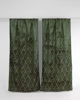 Портьеры «Изумруд», 134 х 270, 2 шт.