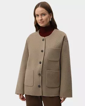 Мягкий блейзер из шерсти с кашемиром