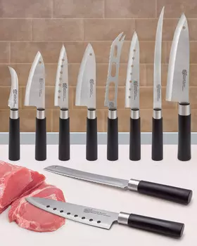 Набор ножей ASIA, 10 предметов