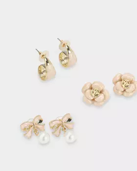 Набор украшений: серьги 3 пары