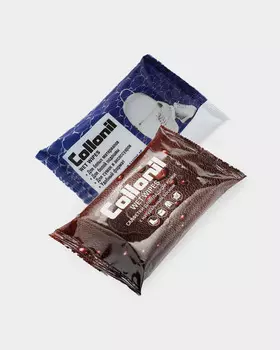 Набор влажных салфеток для белой гладкой обуви