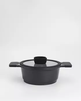 Кастрюля из алюминия с антипригарным покрытием, 20 см, 2,4 л