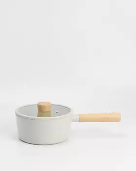 Ковш со стеклянной крышкой, 18 см (индукция)