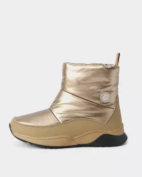 Непромокаемые утепленные дутики-ботинки с дополнительной защитой по низу изделия на молнии с мембраной