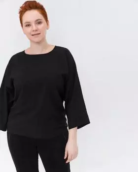 Блузка с вискозным топом в комплекте