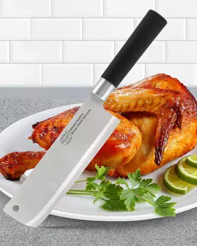 Нож-топорик шинковочный, 17 см