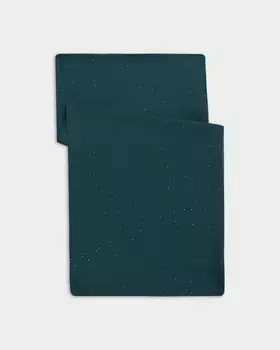 Однотонный палантин с пайетками