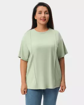 Оверсайз-футболка с лиоцеллом в составе