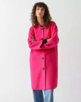 Пальто, р. 58, цвет Фиолетовый