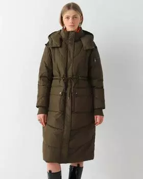 Пальто, р. 58, цвет Хаки