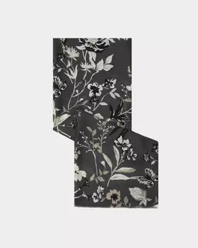 Палантин из шерсти и вискозы