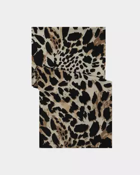 Палантин с шерстью в составе