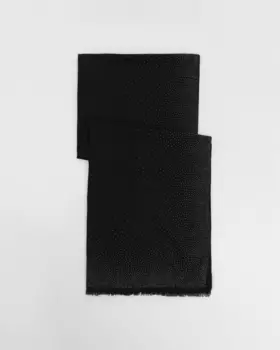 палантин со стразами, р. Безразмера, цвет Черный