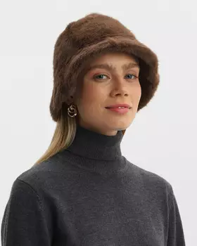 Панама зимняя из искусственного меха