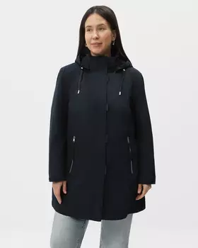 Парка со съемным регулируемым капюшоном