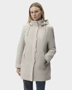 Парка со съемным регулируемым капюшоном