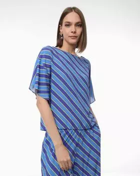 Passegiata Блузка, р. 56, цвет Синий