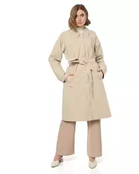 Плащ, р. 44, цвет Кремовый