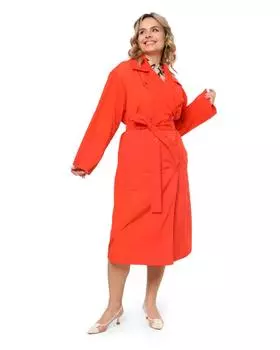 Плащ, р. 52, цвет Оранжевый