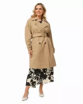 Плащ, р. 54, цвет Песочный