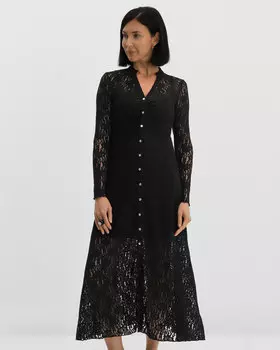 Платье из кружева с нижним платьем в комплекте