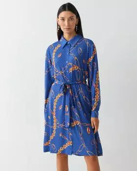 Платье, р. 42, цвет Синий