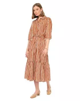 платье, р. 42, цвет Янтарный