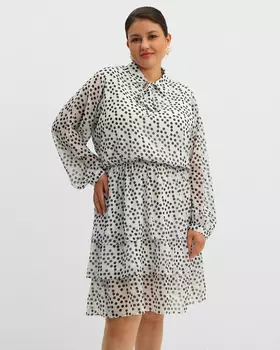 Платье, р. 50, цвет Белый