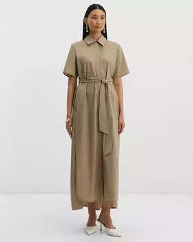 Платье, р. 54, цвет Песочный