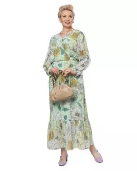 Платье, р. 64, цвет Зеленый