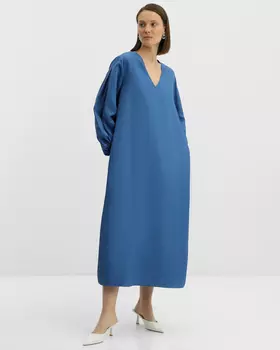 Платье, р. M, цвет Синий