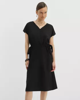 Платье, р. S, цвет Черный