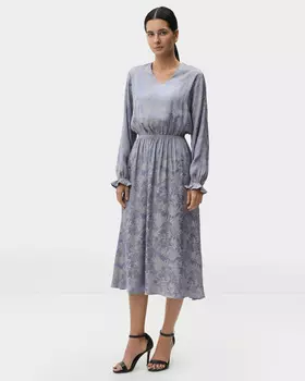 Платье с цветочным узором