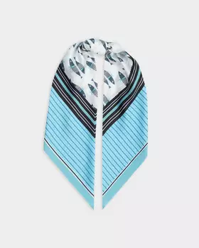 Платок с анималистичным принтом