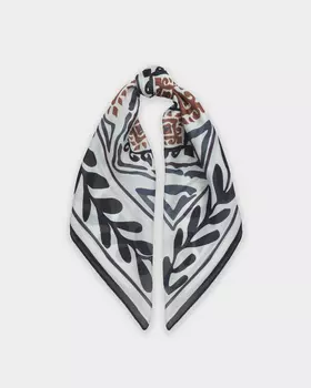 Платок с этническим принтом