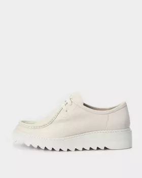 Полуботинки из натуральной кожи на нескользящей подошве с функциональной шнуровкой