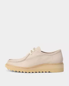 Полуботинки из натуральной кожи на нескользящей подошве с функциональной шнуровкой