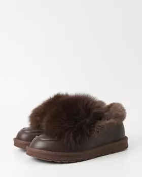 Полуботинки, р. 36, цвет Коричневый