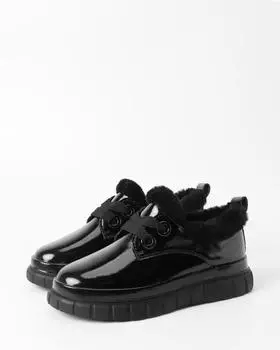 Полуботинки, р. 37, цвет Черный